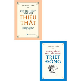 Sách - Combo Cửa Thứ Nhất Vào Núi Thiếu Thất - Tâm Kinh Tụng Và Chứng Đạo Ca + Những Vấn Đề Thiết Yếu Trong Triết Đông