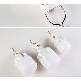 COMBO 5 BÓNG ĐÈN LED TÍCH ĐIỆN 20W SIÊU SÁNG, BỀN CHẤT LƯỢNG CAO PIN LITHIUM THƯƠNG HIỆU CREALED
