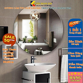 Mua Gương tròn soi nhà tắm bàn trang điểm treo tường kích thước tròn 40cm - guong mirror D40
