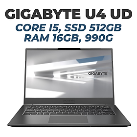 Mua Laptop Gigabyte U4 UD-50VN823SO 14 inch Core i5-1155G7/ Win 11 - Hàng Chính Hãng