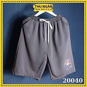 Quần Short Nữ Nam Unisex Họa Tiết Chất Đẹp 20040