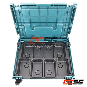 Mua Thùng Makpac size 1 Makita 821549-5 395x295x105mm tặng kèm khai nhựa 8 ngăn Makita 839742-7 | DCSG