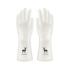 Đôi găng tay cao su con Hươu siêu dai, găng tay rửa chén rửa bát, bao tay Vệ Sinh Nhà Cửa Hàng chính hãng Shouse Gloves