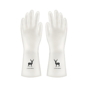 Mua Đôi găng tay cao su con Hươu siêu dai  găng tay rửa chén rửa bát  bao tay Vệ Sinh Nhà Cửa Hàng chính hãng Shouse Gloves
