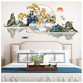 Mua Sticker Giấy Dán Tường Decal Dán tường Tranh Dán Tường Trang Trí Tường Mẫu ZH-1019