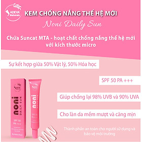 Kem chống nắng Trái nhàu - chống nắng dưỡng da thế hệ mới SPF 50