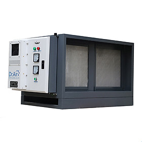 Máy lọc khói, xử lý khí thải nhà bếp công nghệ lọc tĩnh điện Dr.Air - KT8000 - Hàng Chính Hãng