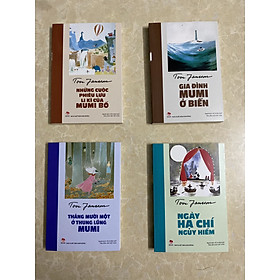 [Download Sách] Combo 04 cuối chuyện Mumi : Những cuộc phiêu lưu li kì của Mumi bố; Gia đình Mumi ở biển; Tháng mười một ở thung lũng Mumi; Ngày hạ chí nguy hiểm