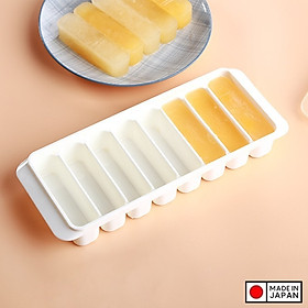 Khay làm đá có nắp đậy Inomata Cool Ice 8 viên / 12 viên / 48 viên - Hàng nội địa Nhật Bản |#Made in Japan