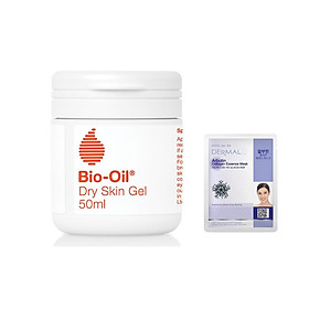 Gel dưỡng ẩm nuôi dưỡng làn da dành cho da khô Bio Oil Dry Skin Gel 200ml + tặng ngay 1 mặt nạ Dermal