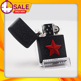 Mua Vỏ Hột Quẹt Bật Lửa Zorro Z91257A Thiết Kế Độc Lạ Hình Ngôi Sao - Dùng Xăng Bấc Đá