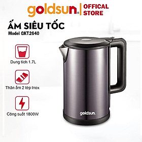 Mua Ấm siêu tốc 2 lớp Goldsun GKT2640 dung tích 1.7L - Hàng chính hãng