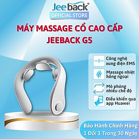 Máy massage cổ Jeeback G5 thông minh với 4 chức năng massage, cảnh báo khi ngồi sai tư thế