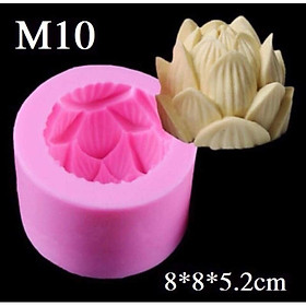 Mua khuôn silicon 3D bông sen .M10