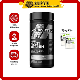 Vitamin Tổng hợp Platinum Multi Vitamin Muscletech (90 viên) - Vitamin bổ sung khoáng chất Tăng Đề Kháng Đủ Dinh Dưỡng