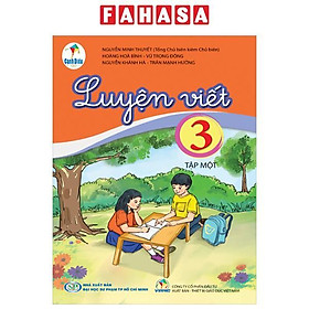 Sách Giáo Khoa Luyện Viết 3 - Tập 1 (Cánh Diều) (2025)