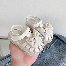 Giày Sandal quai hậu cho bé, giày tập đi siêu nhẹ, chống trơn trượt – GSD9106