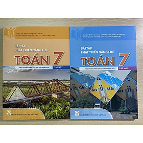 Hình ảnh Sách - Bài tập phát triển năng lực Toán 7 ( tập 1 + tập 2)