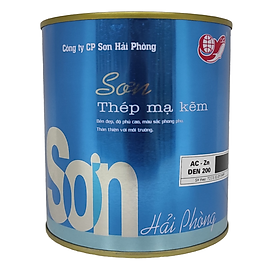 Sơn thép  mạ kẽm 2 thành phần 1kg có thể sơn trên tất cả mọi bề mặt hoặc sắt kẽm hồ cá, thân thiện với môi trường