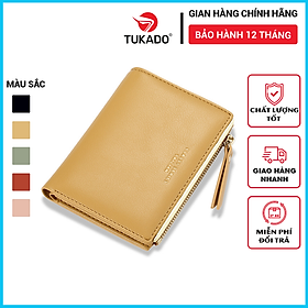 Ví Nữ Mini Cầm Tay Chính TAILIAN Gấp 2 Nhỏ Gọn Nhiều Ngăn Tiện Dụng Da Cao Cấp Cực Đẹp Giá Rẻ TL04