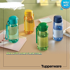 BÌNH NƯỚC LOHAS FLASK 550ML TUPPERWARE CHÍNH HÃNG