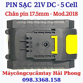 Mua Pin Sạc 21V - 5 cell  hàng CAO CẤP cho máy Mod.MKT2018 . Khoảng cách 2 cực pin 17 5 mm.