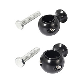 Motorcycle Handlebar Risers 22mm Replace  Other Handlebar Black