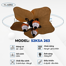 Mua Quạt trần chùm đèn Klasse 48KSA 263 Hàng chính hãng