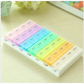 Mua Hộp chia thuốc bảy ngày 28 ngăn tiện lợi
