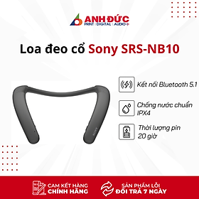 Mua Loa đeo cổ Bluetooth Sony SRS-NB10 - Hàng chính hãng