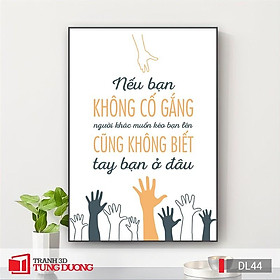 Mua Tranh Canvas động lực văn phòng câu nói slogan truyền cảm hứng  tranh canvas trang trí DL10