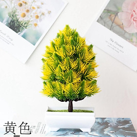Mua Chậu Cây Giả Kèm chậu - Cây giả trang trí để bàn Siêu Đẹp