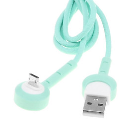 Mobile Phone USB Cable Holder Elbow Charging Cable for Android Phones