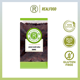 500g Nho khô nâu Real Food (brown raisins)