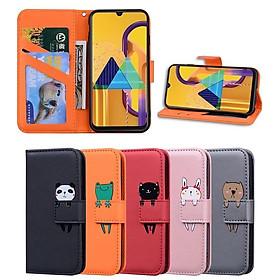 Ốp lưng điện thoại dạng ví da lật có ngăn đựng thẻ cho Xiaomi Mi 10T Pro