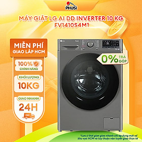 Máy Giặt Lồng Ngang LG AI DD Inverter 10 kg FV1410S4M1- Hàng Chính Hãng 