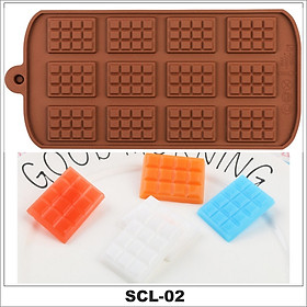 Mua Khuôn Silicon Làm Bánh Socola Thạch Râu Câu Nhiều Hình Tim 3D Chữ Hoa Văn Động Vật Chịu Nhiệt Cao - SCL