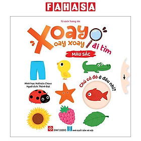 Sách - Xoay Xoay Xoay Đi Tìm - Màu Sắc - Bìa Cứng
