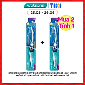 Bàn Chải Đánh Răng Watsons Shining White Toothbrush (Soft) 1s