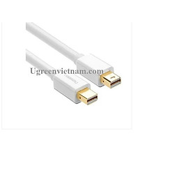 Ugreen 10429 2M màu Trắng Cáp Mini Displayport 2 đầu cao cấp Hàng Chính Hãng