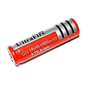 Pin sạc 3.7V 18650 đầu lồi,dung lượng 6800mAh dùng cho Sạc Dự Phòng, Đèn Pin, Micro Karaoke, Quạt Mini, Đồ Chơi, Cell Laptop, Đèn Pin, Mic, Đèn Laze và các thiết bị điện tử khác - Hàng chính hãng