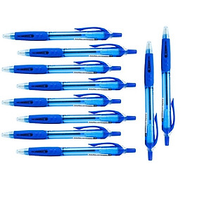 Combo 5 cây bút gel b flexoffice fo-gel-b012 màu xanh
