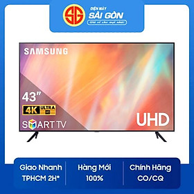 Mua Smart tivi Samsung 4K 43 inch UA43AU7700KXXV - Hàng chính hãng