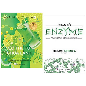 Download sách Combo 2 cuốn: Cơ Thể Tự Chữa Lành: Nước Ép Cần Tây + Nhân Tố Enzyme - Phương Thức Sống Lành Mạnh / Bộ sách giúp tăng cường sức khỏe