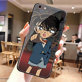 Ốp OPPO F3 F1 F1S F5 F7 F11 F11Pro F9 F3Plus mặt kính hình Conan Cool Ngầu-TIONE