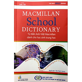 Sách Macmillan School Dictionary