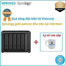 Thiết bị lưu trữ NAS Synology DS1522+ - Hàng chính hãng