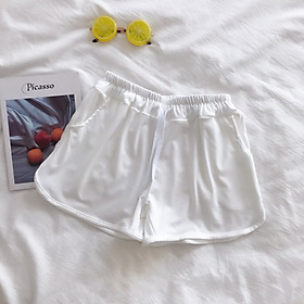 Quần Đùi, Quần Short Nữ Chạy Viền Quần Tập Thể Thao Tập Gym - TẶNG 1 thước dây