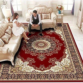 Mua Thảm nỉ BALI trải sàn loại 2m x 3m mẫu hoàng gia nhí đỏ