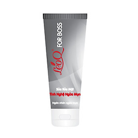 Sữa rửa mặt tinh nghệ ngừa mụn dành cho Nam 80g LeoQ Forboss